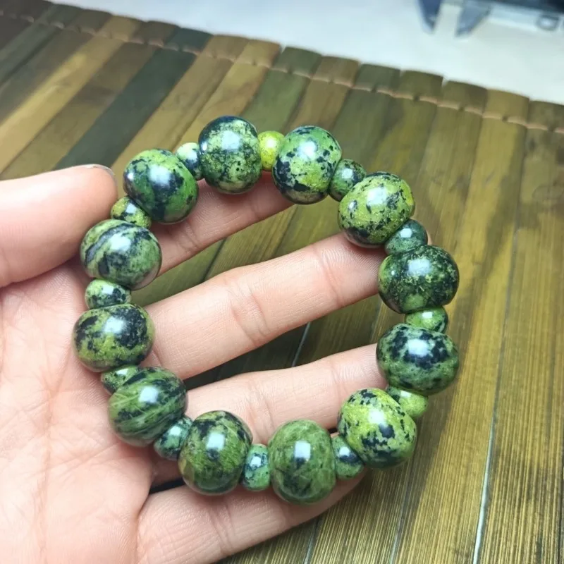 Classical Ethnic Style Medicine King Stone Abacus Bead Bracelet.