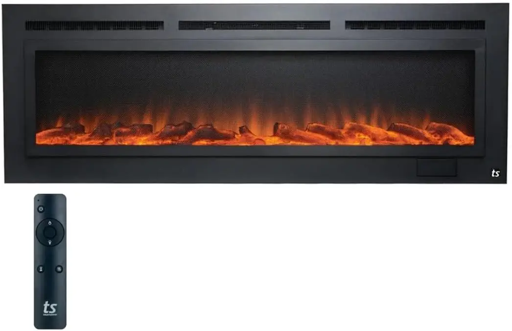 

Touchstone Sideline® Anti-Glare Screen-Front 60" 80047 Electric Fireplace