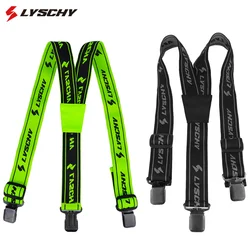 Y Shape Pants Suspenders Pants Braces Belt Men's Back Suspenders Adjustable Pants Brace Motorcycle Racing Riding Suspender Strap