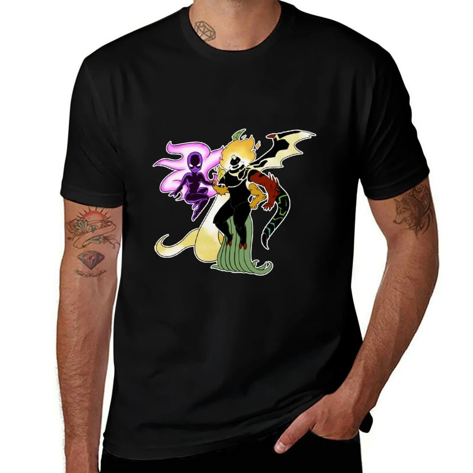 Requested - Gwevin T-Shirt Stylish Print Short Sleeve Tee T-Shirt