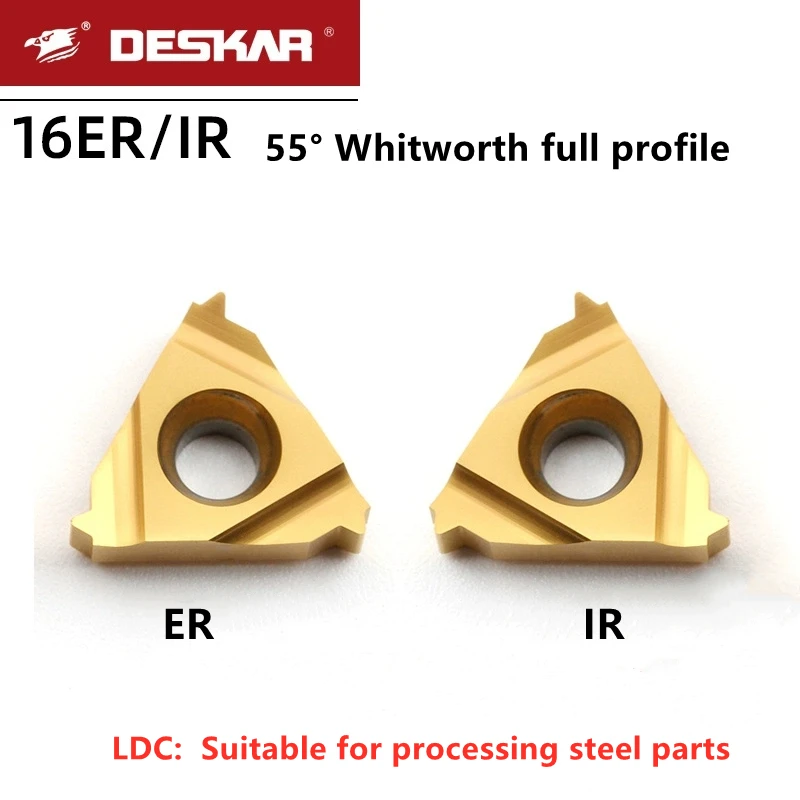 

Deskar Original 16Er 16Ir 8W 9W 10W 11W 12W 14W 16W 18W 19W 20W 24W Lda Ldc Threading Inserts Cnc Lathe Cutter Cutting Tools