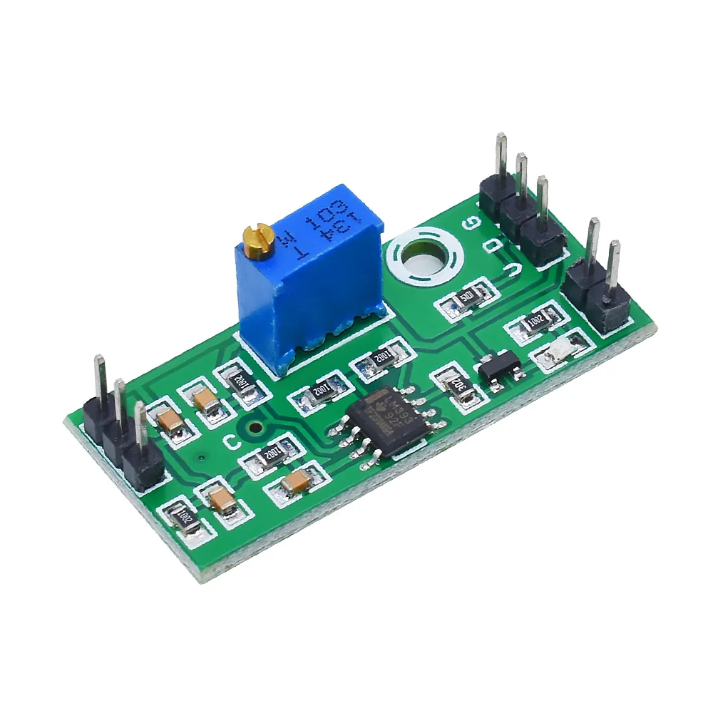 LM393 3.5-24V Voltage Comparator Module High Level Output Analog Comparator Control With LED Indicator