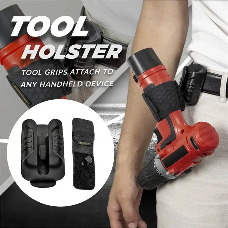 Tool Holster Portable Tape Measure Holder Spider Tool Holster Hammer Holster Set Self Locking Quick Draw Belt Holster Clip