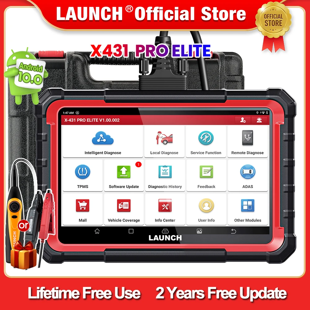 Pruebas de lanzamiento con el LAUNCH X431 PRO ELITE: una guía práctica para técnicos y entusiastas del diagnóstico automotriz