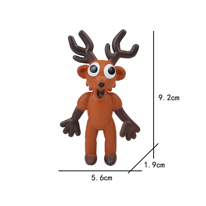 10 unids/set 99 noches en el bosque figuras búho ciervo figura de acción Anime dibujos animados PVC modelo muñeca de juguete Kawaii decoración de escritorio regalo