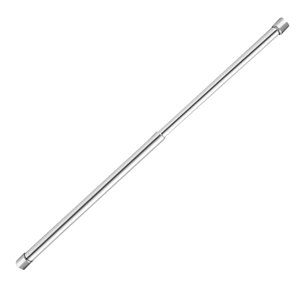 

Telescopic Clothes Rail Closet Rod Hanger Pole Stainless Steel Laundry Drying Stick No Drilling Easy Install Wall Protect