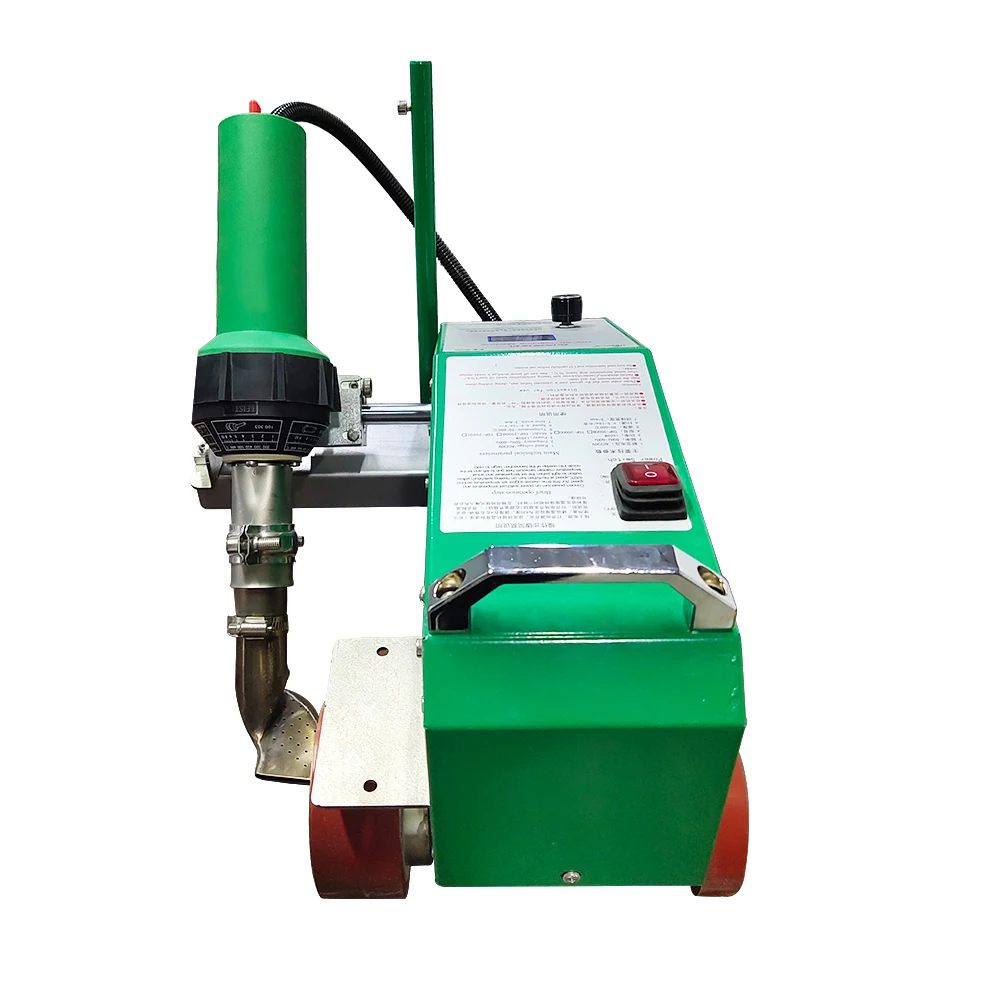 1800W Imported Heating Gun Waterproofing Membrane TPO Roofing Hot Air Welding Machine Plastic Welder PVC