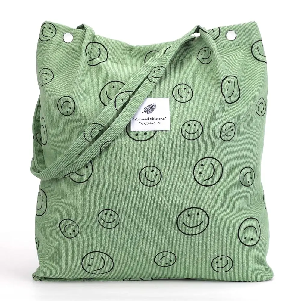 

Женские сумки-тоут из вельвета, вместительные сумки-шопперы, многоразовые сумки через плечо для продуктов с внутренними карманами