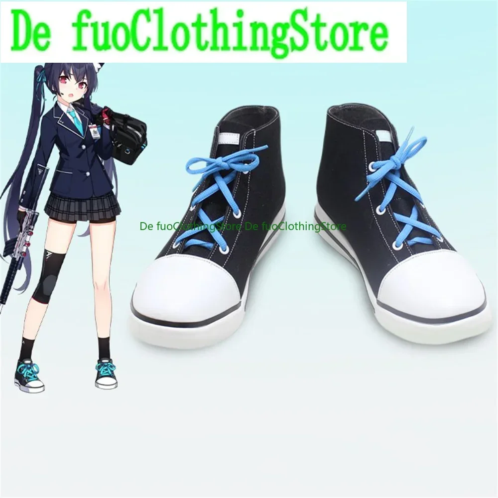 

Blue Archive Project MX Serika Cosplay Shoes Boots Game Anime Halloween Christmas DefuoClothing Shoes Store