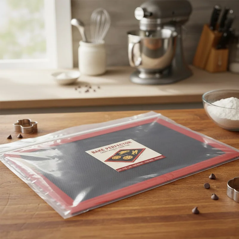Silikon-Backmatte, Atmungsaktive Antihaft-Backmatte, Keksmatte, Hochtemperatur-Küchenwerkzeug, Kuchenwerkzeug