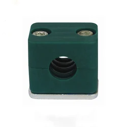 2PCS 6/8/10/15/20/25/28/30/35mm Diameter Pipe Bolted Plastic Clips Pipe Clamp Tube Fastener Kit