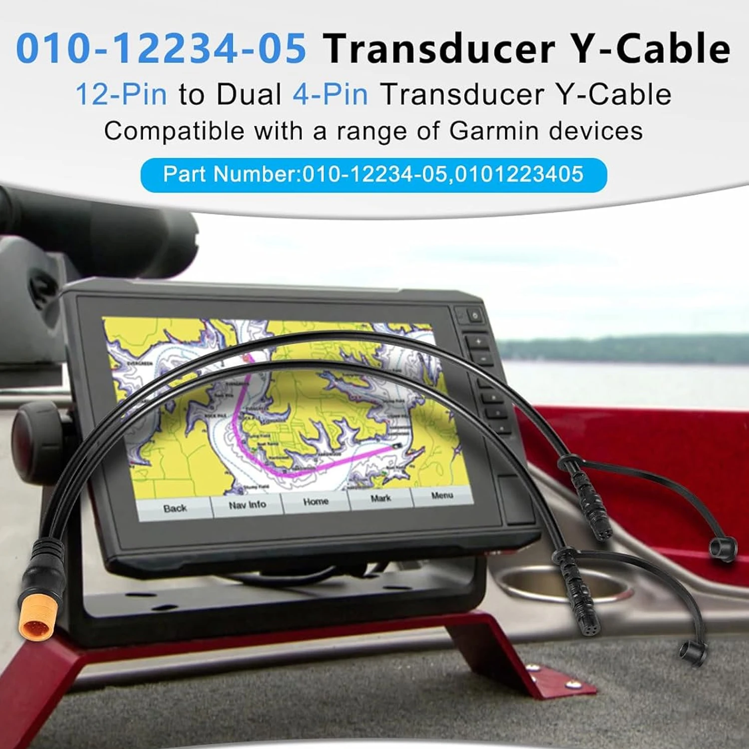 

Кабель-переходник Y-образный 12-контактный на двойной 4-контактный для эхолотов echoMAP 72sv - 74sv, 93sv, 94sv, Striker 7sv, Striker Vivid 7sv, 9sv (010-12234-05)