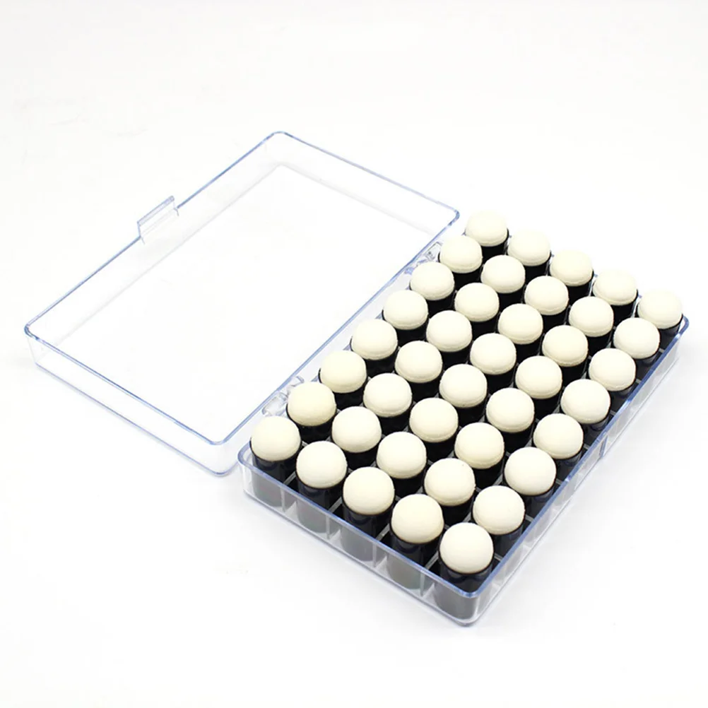 40 قطعة من وسادة حبر الإصبع خفيفة الوزن ومتينة أداة لطخة لتقوم بها بنفسك لوحة ختم تلوين حرفية تصميم مطاطي لوازم فنية #1