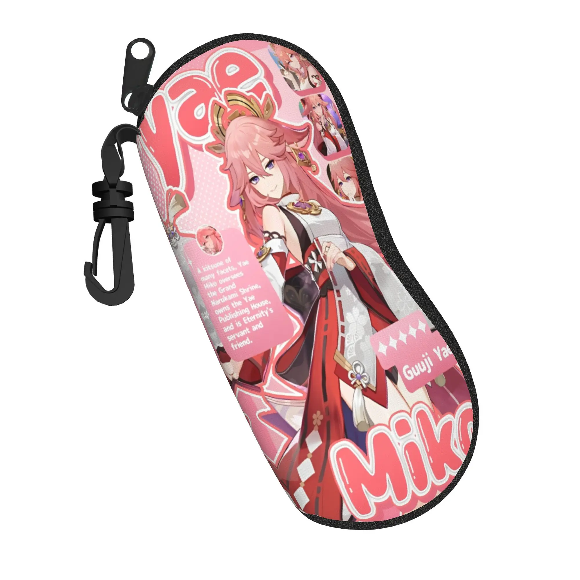 yae miko genshin impact Glasses Case Gifts For Girl  Box  Eyeglasses Box Charming Glasses Box