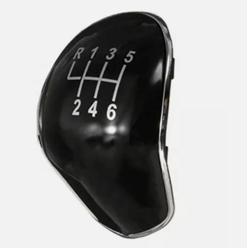 6-Speed Gear Shift Knob Cap Cover Insert For Ford Focus For Fiesta For Mondeo C-Max Replacement Black Shift Knob Cap