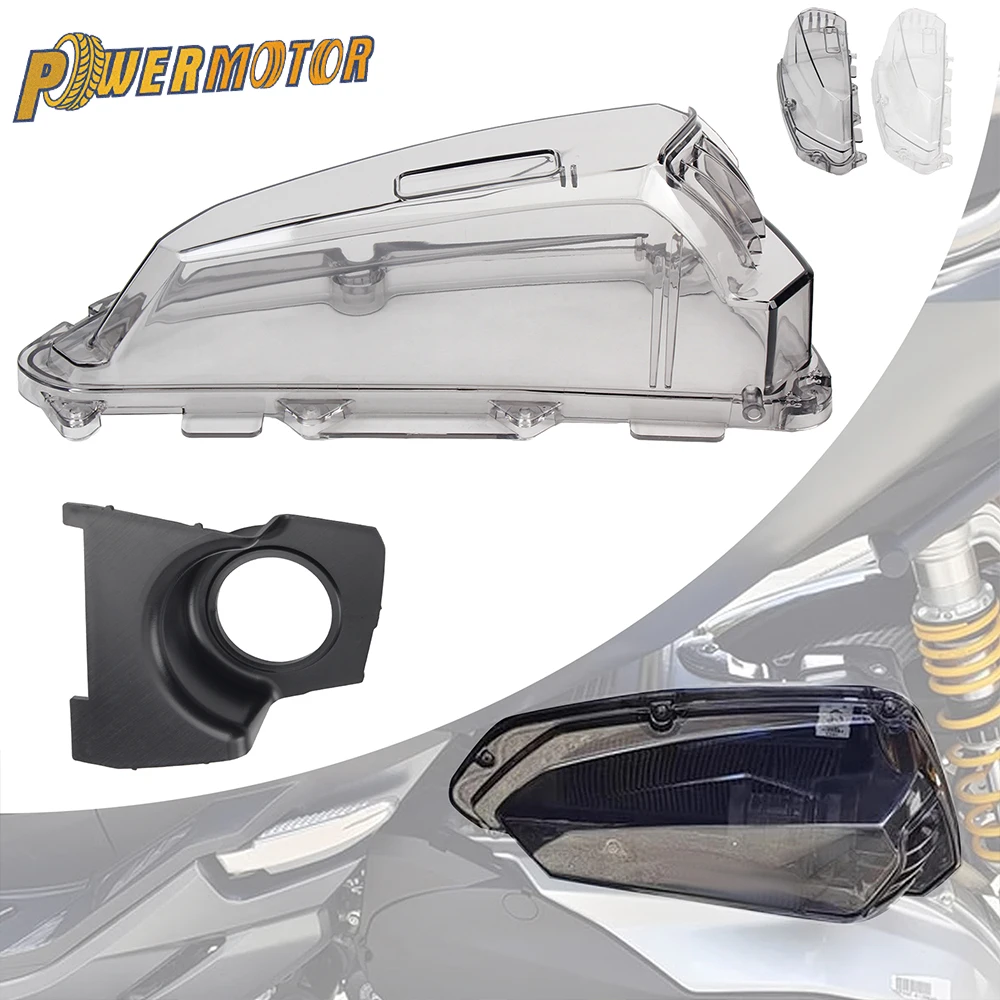 Motorrad Roller Luftfilter Abdeckung Luftfilter Gehäuse Transparente Luftfilter Abdeckung Für Honda Forza350 ADV350 Änderung