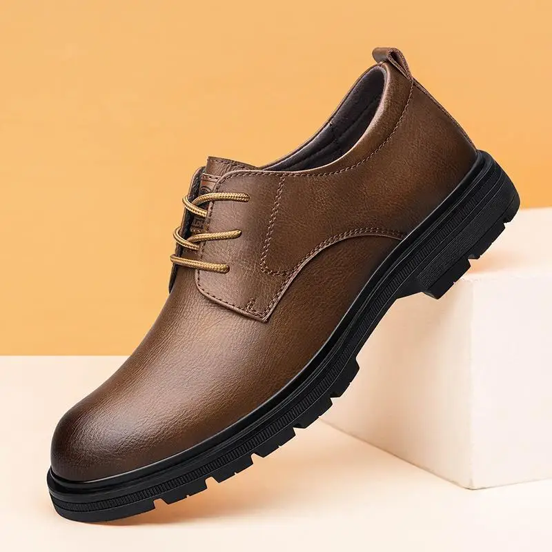 Bubu'an zweilagiges Rindsleder, lässiges Leder 38-44