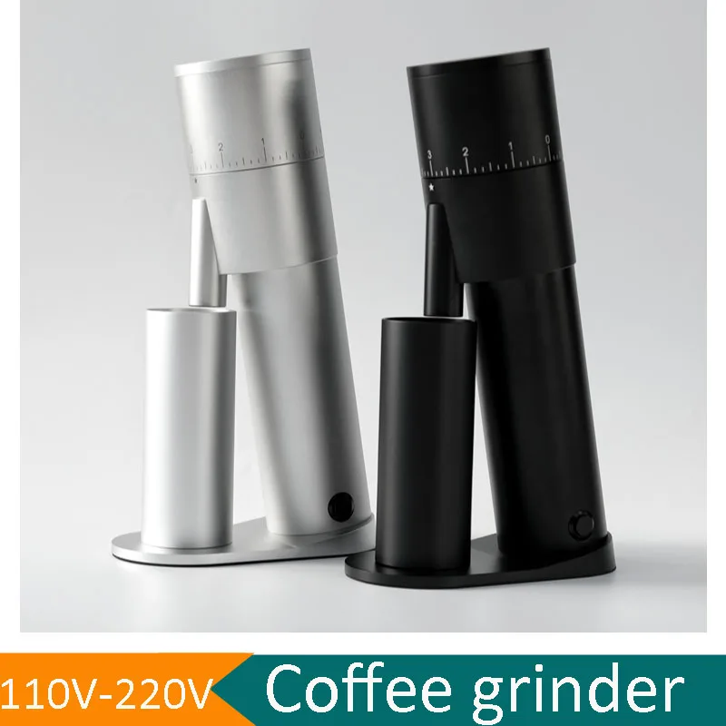 Portable Thickness Adjust Mini Coffee Beans Grinding Machine Seven Star High Nitrogen Steel Cutter Outdoor Household Grinder