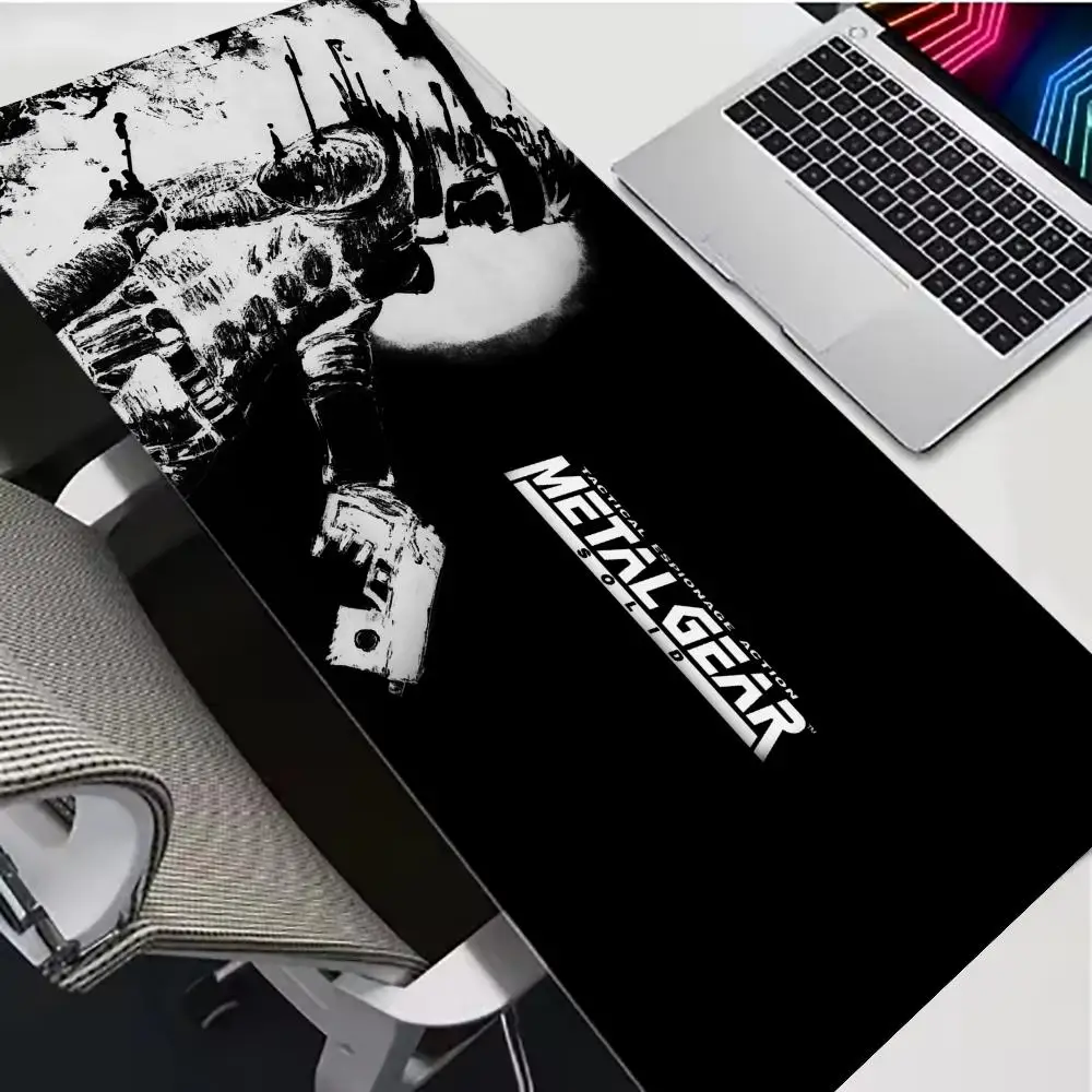 HD Anime Metal Gear Mouse Pad XXL Carpet Office Computer Game Cabinet Keyboard Mouse Pad Laptop Gaming Accessory Desk Pad