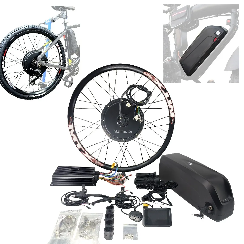 MTX 36V 48V 52V 60V 72V  2000W Ebike Conversion Kit with MTX39 Wheel | MTX 2000W & 1000W Electric Bike Kit Options with Battery