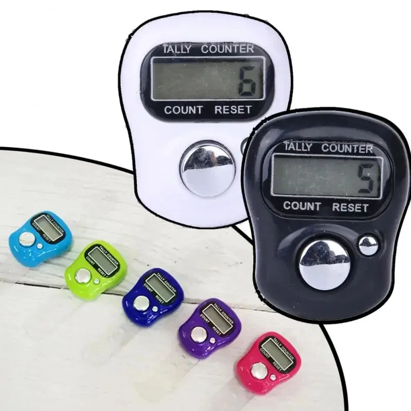 Mini Digital LCD Electronic Ring Hand Finger Golf Tally Counter Scorekeeper Scoring Tool Counter Golf Score Stroke Counter