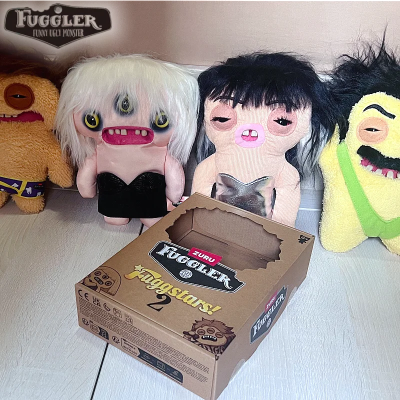 

Zuru Fuggler Fuggstars Second Generation 23cm Ugly Cute Plush Doll Trendy Collectible Stuffed Toy Home Decoration Gift Adults