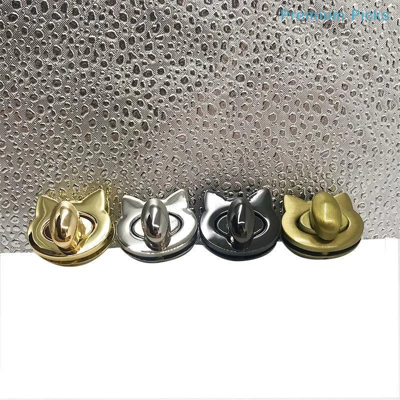 portableMetal Bird Shape Bag Turn Lock Anti-Corrosion Clasp for DIY Leather Craft Handbag Purse Decoration Parts