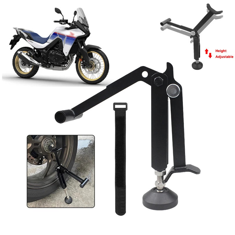 Motorcycle Folding Lifting Support Frame Foldable Heavy Lift Stand Stable Crane For Honda XL750 Transalp750 TRANSALP 650 700 XLV