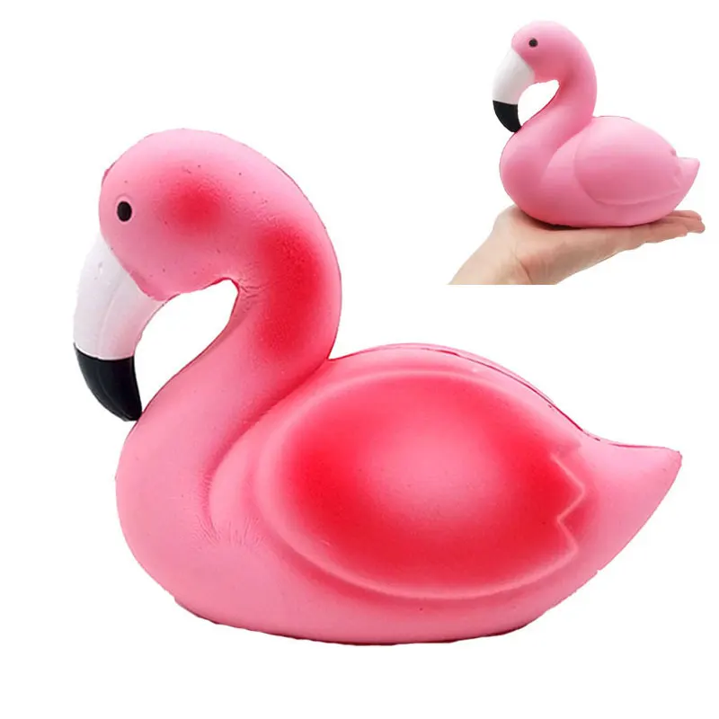 

PB Playful Bag Squishy Flamingo Squishies Slow Rising Stress Relief Squeeze Fidget Toys Children's Christmas Gifts ZG145