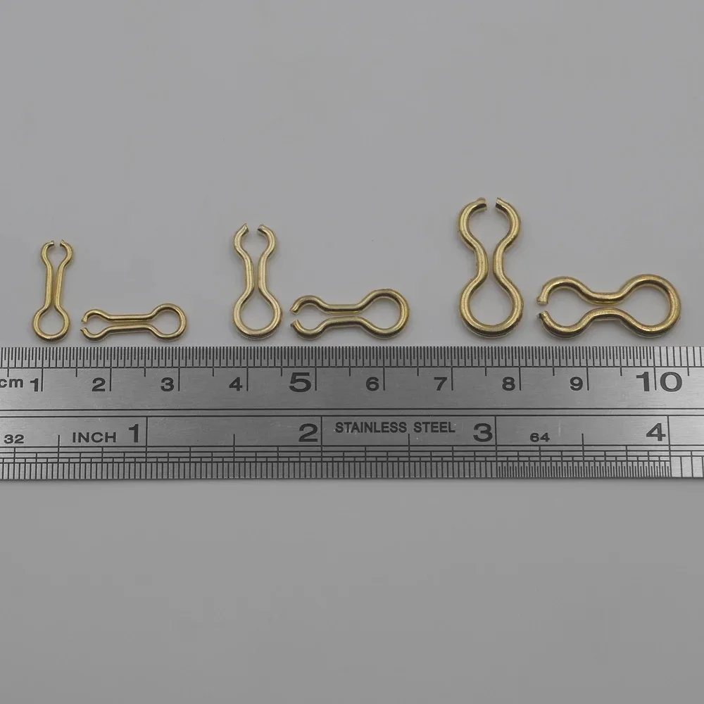 100/150PcsLegierung Stahl Keine-knoten Schnelle Snap Anschlüsse Clip Lock Snap Solide 8-förmigen Ringe angeln Snap Meer-angeln Zubehör – Detail 4