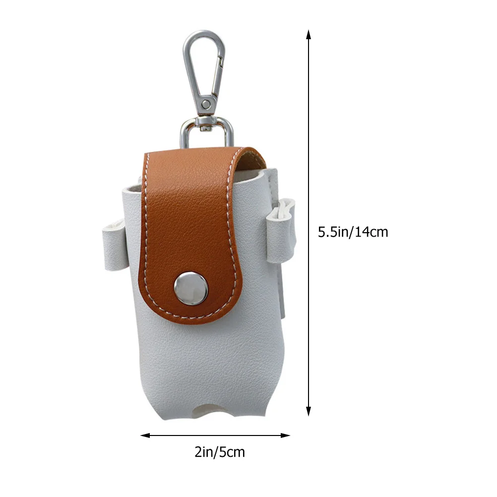 

Golf Ball Holder Reusable Small Golfs Bag with Convenient Button Design for Easy Access and Storage Golfs Ball Bag