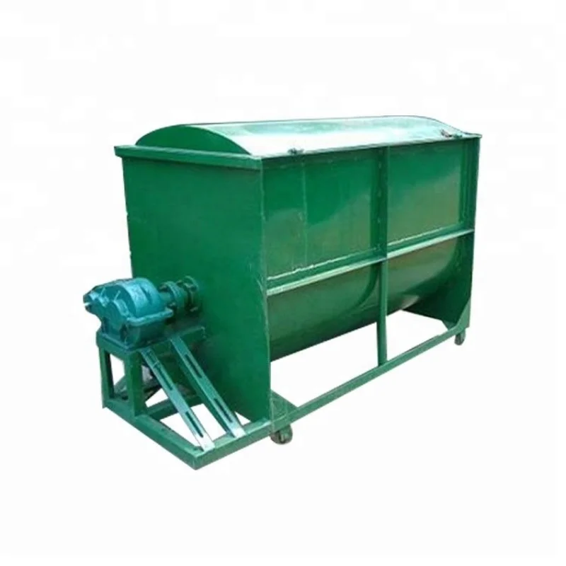 

High Efficiency Portable One Axis Single Horizontal Shaft Dry Powder Mixed Mortar Drum Cement Concrete Mixer