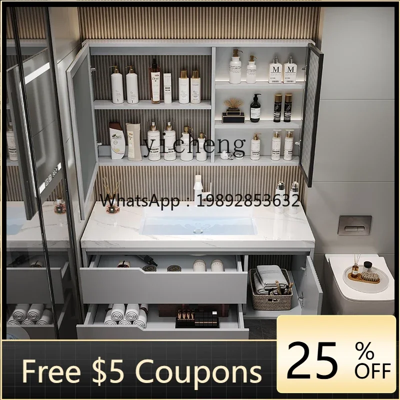 

Bathroom Cabinet Set Bathroom Table Hand Pool Simple Modern