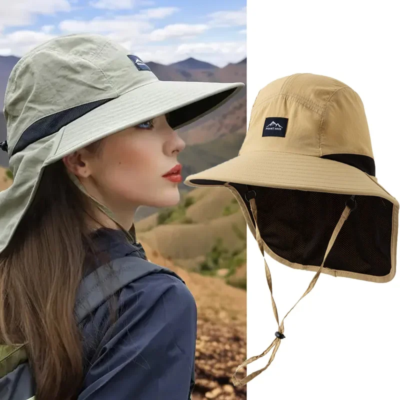 

Sun Protection Cap UV Protection Sun Visor Hat Adjustable Chin Strap Woven Fabric for Men & Women for Fishing Outdoor Activities