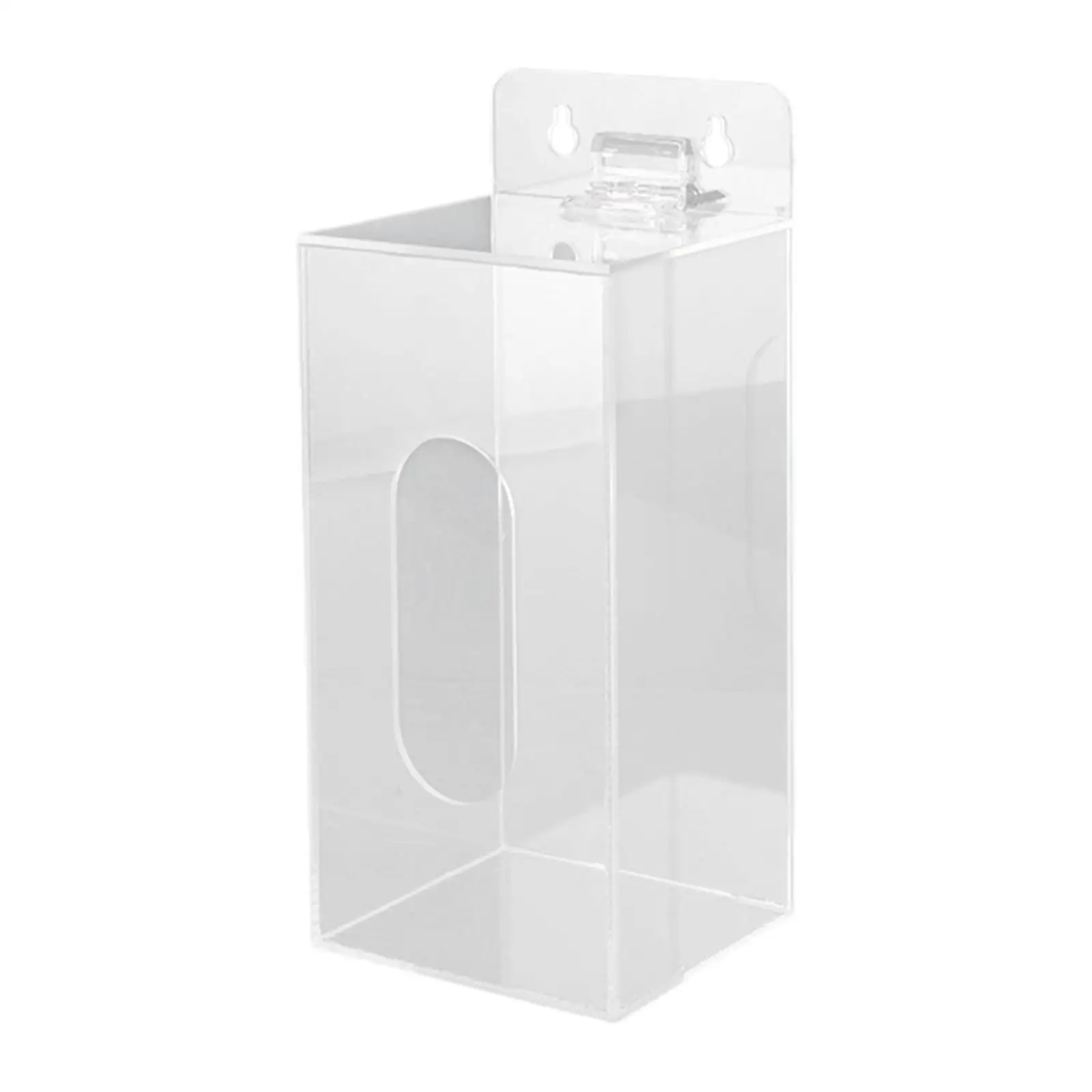 Acryl Handschoenen Dispenser Houder Station Masker Dispenser Handschoenen Doos Helder voor Oordopjes Overschoen Baard Covers Haarnetjes Restaurant