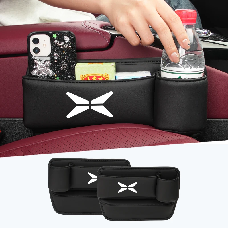 Car Seat Gap Organizer Storage Box Cup Phone Holder Interior Accessories for XIAOPENG P7 P7i G3 G3I G6 G9 X9 2022 2023 2024 2025 2