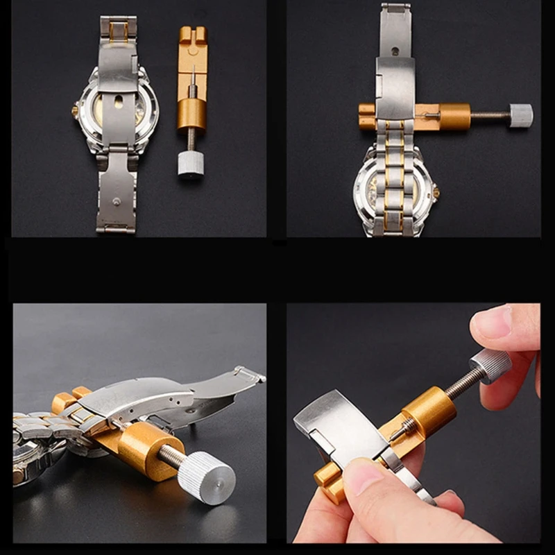 Useful Watch Band Adjust Disassembly Tools Slit Strap Bracelet Chain Pin Remover Belt Adjuster Repair Detaching Device