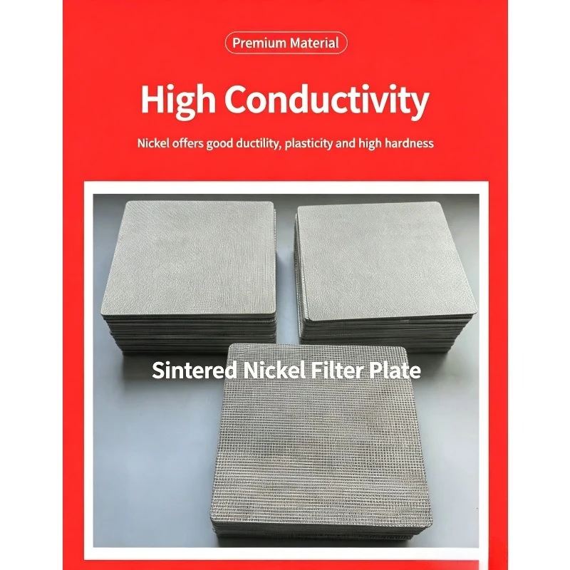 100 Mesh Pure Nickel Woven Mesh Accessory Electrode Sheet H2 Electrolysis EMI Shielding Battery Lab Supplies