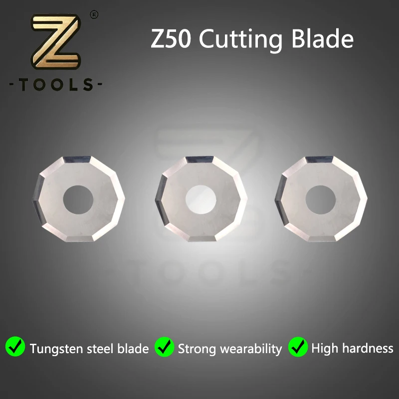 Z50 Cutting Vibrating Blade Rotary Blade Polygon Round Knife for ZUND JWEI IECHO Sinajet Digital Cutter