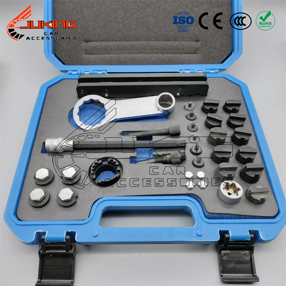 

EA839 Engine Camshaft Locking Timing Tool Kit Camshaft Adjuster For VW Audi Porsche 3.0T TFSi 2.9T CXT T90002 T40331 T90001