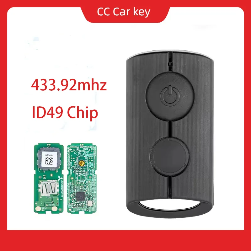 MK0018 Original Motorcycle Remote Control Key For Yamaha NVX NVX155 XMAX XMAX300 QBIX AEROX JAUNS Fob 433.92mhz ID49 Chip