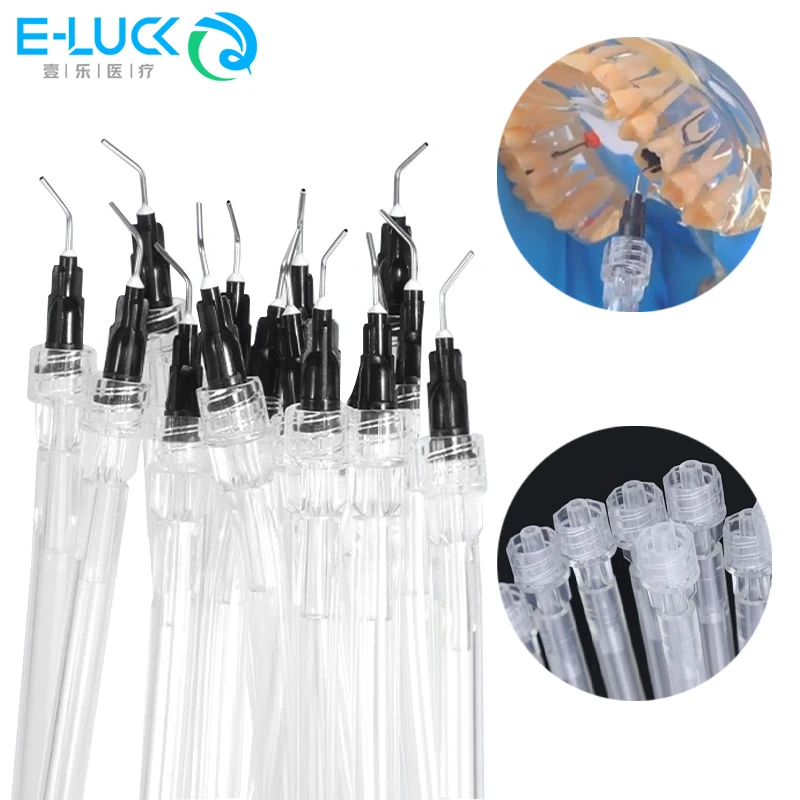 Dental Aspirator Tips Disposable Saliva Ejector Aspirator Suction Pre-Bent Syring Needle Tip Dentistry Instrument