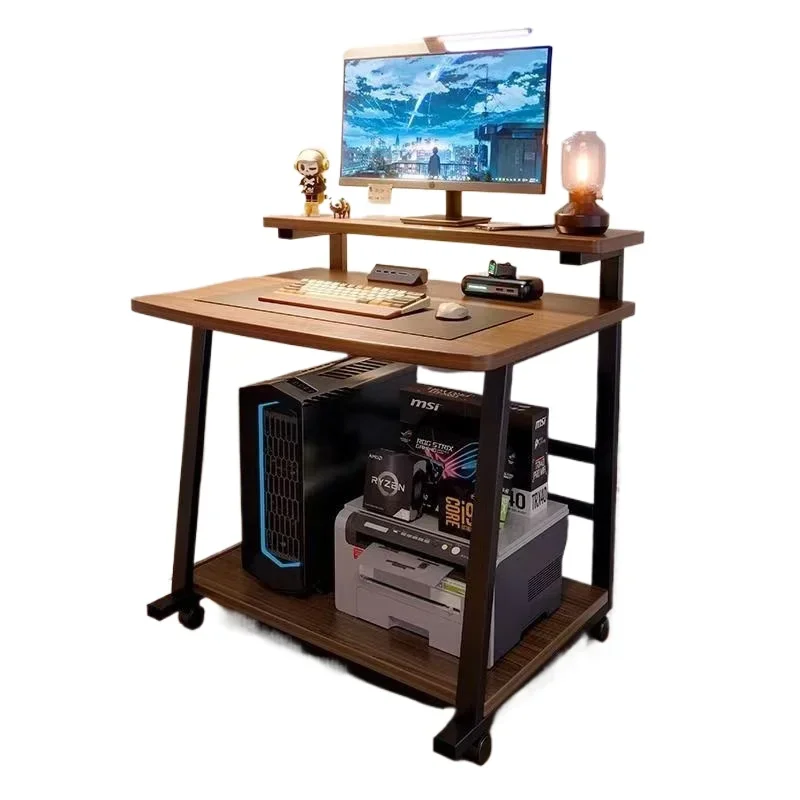 Desktop computer desk, removable bedroom bedside desk, small apartment notebook workbench