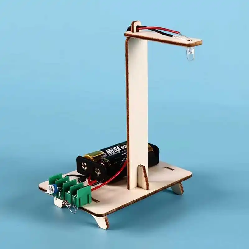 Automatic Light Sensor LED Street Light Model DIY Kit Physics Experiment Science Technology Invention Educational Assembly Toy