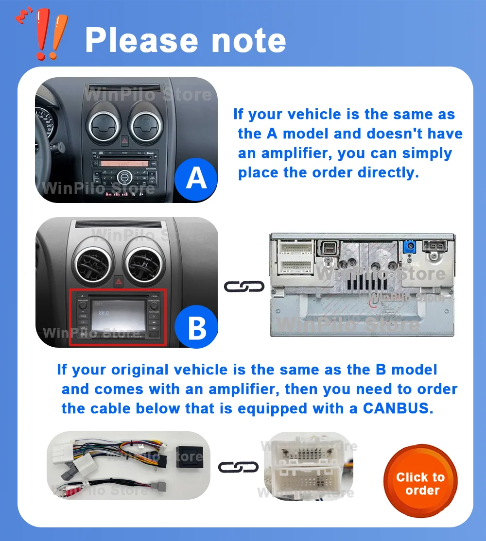 Android 16 For Nissan Qashqai 1 J10 2006 -2013 Auto Radio Stereo Multimedia Player GPS Navigation Car DVD High-performance CPU