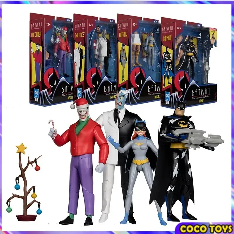 McFarlane ของเล่น Animated Series Batman Action Figure Maxie Zeus Batgirl Joker Anime Figure Collection ของเล่นของขวัญ