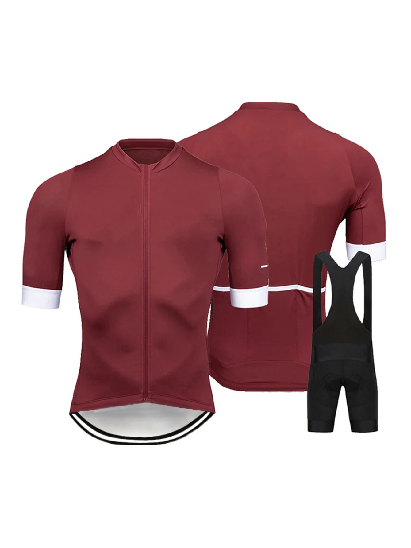 

Men Cyling Suits Breathable Short Sleeved Jerseys Cycling Shorts Sponge Cushion Racing Version Bicycle Sets