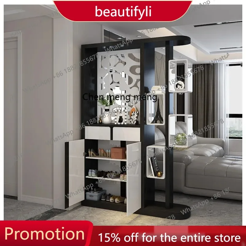 A57 الحديثة بسيطة الشمال خزانة تقسيم التخزين غرفة المعيشة الديكور باب شاشة خزانة مشروبات