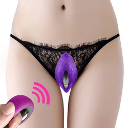 Wearable G-spot Vibrating Egg Clitoral Stimulator Invisible Quiet Panty Vibrator Wireless Remote Control Sex Toys for Women