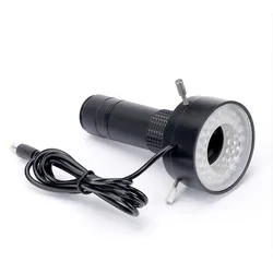 Adjustable Magnification Zoom C Mount lens Unlimited Working Distance Microscope Lens  Microscope Light
